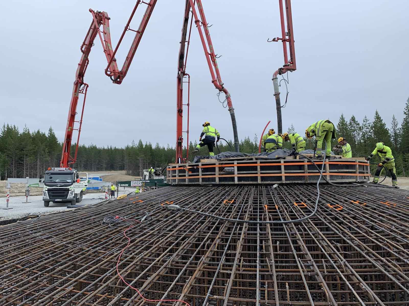 Tuulegeneraatori vundament