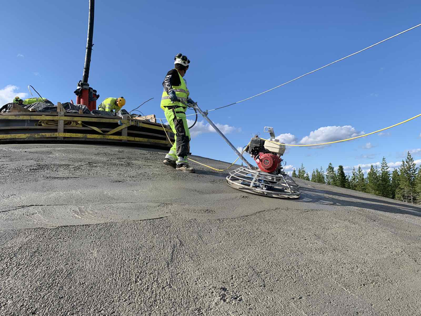 Tuulegeneraatori vundament